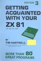 Tapa de Getting Acquainted With Your Zx-81