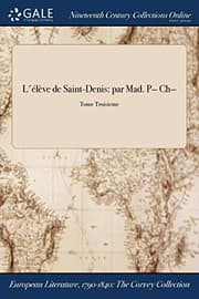 Tapa de L'élève de Saint-Denis