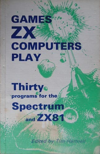 Tapa de Games ZX computers play