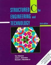 Tapa de Structured C for engineering and technology