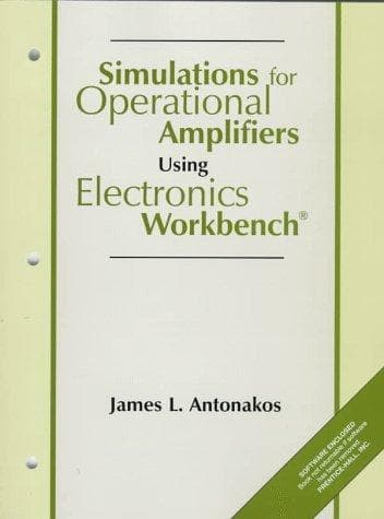Tapa de Simulations for Operational Amplifiers Using Electronics Workbench