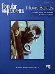 Tapa de Popular Performer -- Movie Ballads