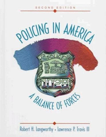 Tapa de Policing in America