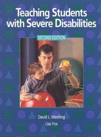 Tapa de Teaching students with severe disabilities