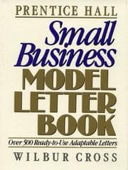 Tapa de Prentice Hall small business model letter book