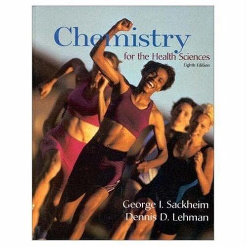 Tapa de Chemistry for the health sciences