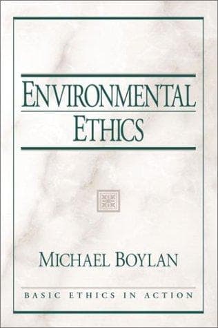 Tapa de Environmental Ethics