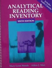 Tapa de Analytical reading inventory