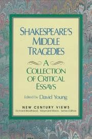 Tapa de Shakespeare's Middle Tragedies