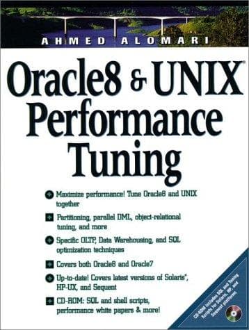 Tapa de Oracle8 and UNIX performance tuning