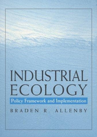 Tapa de Industrial Ecology