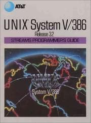 Tapa de UNIX system V release 3.2.
