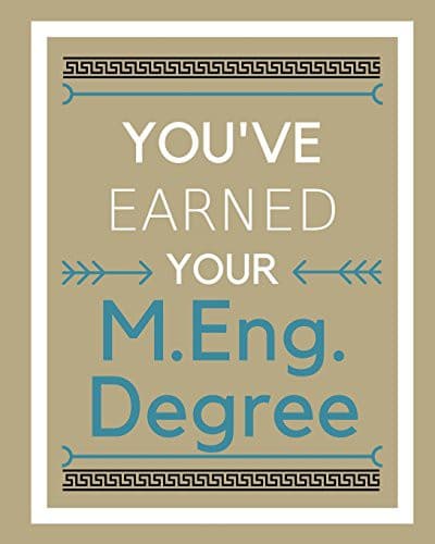 Tapa de You've earned your M.Eng. Degree