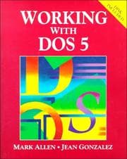 Tapa de Working with DOS 5.0