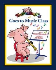 Tapa de The Reading Pig Goes to Music Class