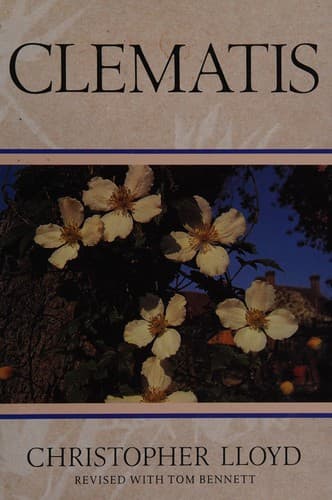 Tapa de Clematis