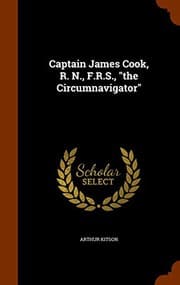 Tapa de Captain James Cook, R. N., F.R.S., "the Circumnavigator"