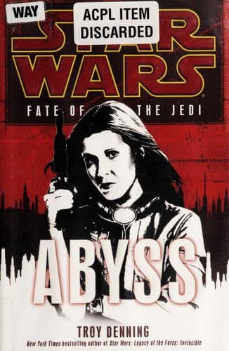 Tapa de Star Wars - Fate of the Jedi - Abyss