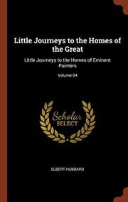 Tapa de Little Journeys to the Homes of the Great