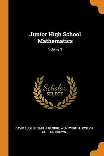 Tapa de Junior High School Mathematics; Volume 3