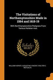 Tapa de The Visitations of Northamptonshire Made in 1564 and 1618-19