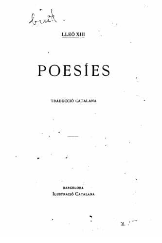 Tapa de Poesíes