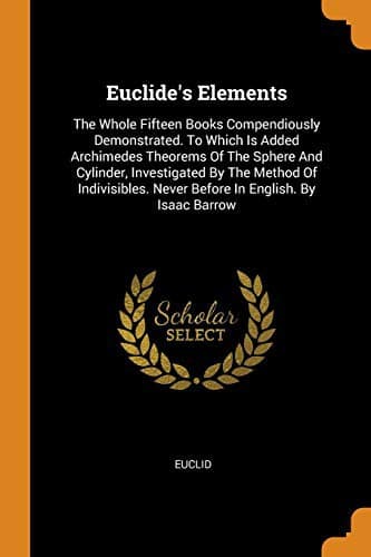 Tapa de Euclide's Elements