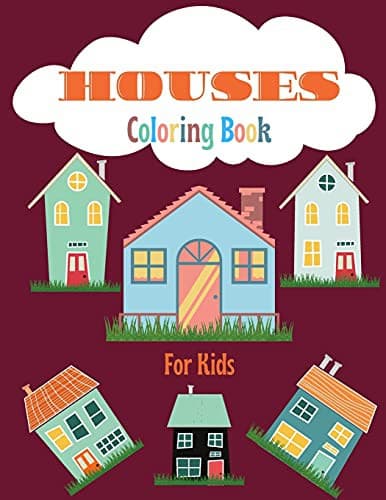 Tapa de Houses Coloring Book