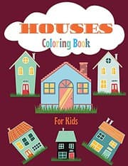 Tapa de Houses Coloring Book