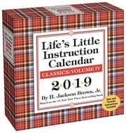Tapa de Life's Little Instruction 2019 Day-to-Day Calendar