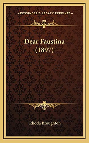 Tapa de Dear Faustina