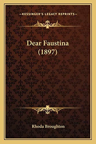 Tapa de Dear Faustina