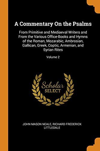 Tapa de A Commentary On the Psalms