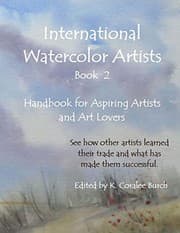 Tapa de International Watercolor Artists, Book 2