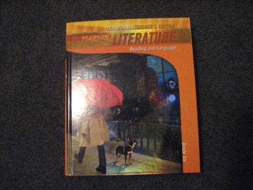 Tapa de Pearson Literature California