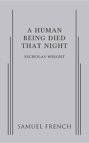 Tapa de A Human Being Died That Night