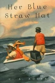 Tapa de Her blue straw hat