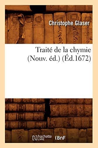 Tapa de Traité de la chymie
