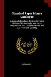 Tapa de Standard Paper Money Catalogue
