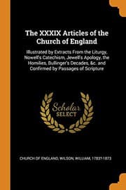 Tapa de The XXXIX Articles of the Church of England