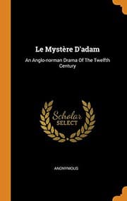 Tapa de Le Mystère d'Adam