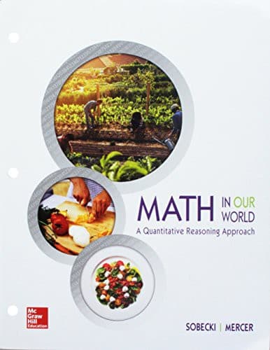 Tapa de Quantitative Reasoning  with Connect Math Hosted by ALEKS Access Card