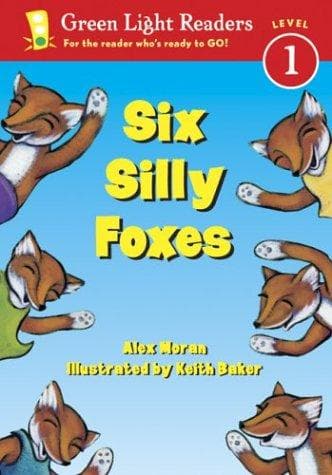 Tapa de Six Silly Foxes (Green Light Readers Level 1)