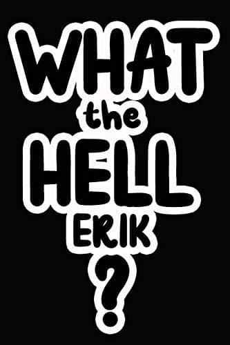 Tapa de What the Hell Erik?
