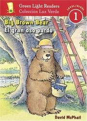 Tapa de Big Brown Bear/El gran oso pardo