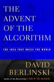 Tapa de The advent of the algorithm