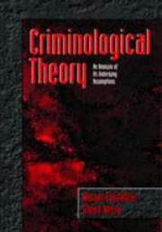 Tapa de Criminological theory