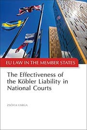 Tapa de The Effectiveness of the Köbler Liability in National Courts