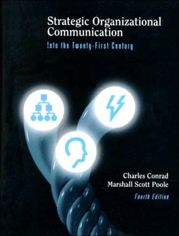 Tapa de Strategic organizational communication