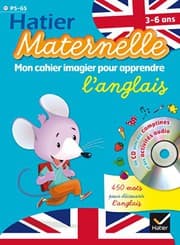 Tapa de Mon cahier imagier pour apprendre l'anglais avec CD audio